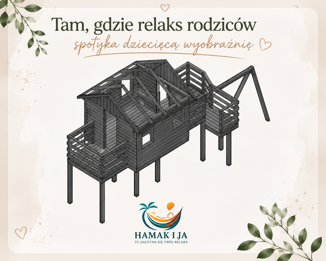 Jak zbudować domek na drzewie? Inspiracja slow life od Hamakija.pl