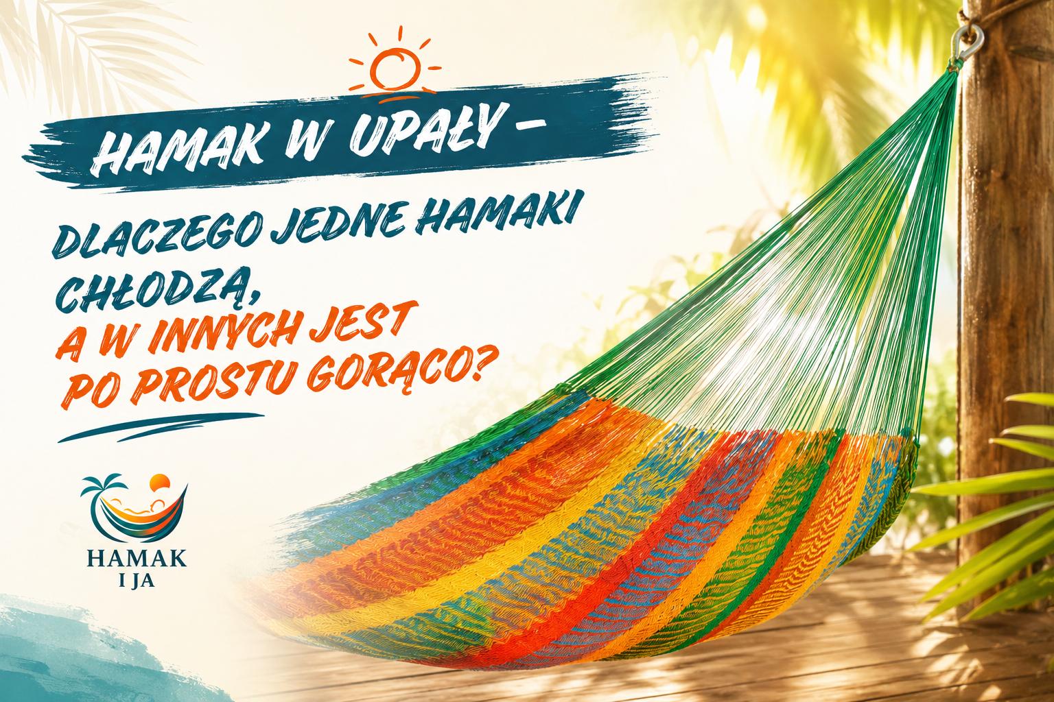 Hamak w upały - dlaczego jedne hamaki chłodzą, a w innych jest po prostu gorąco?