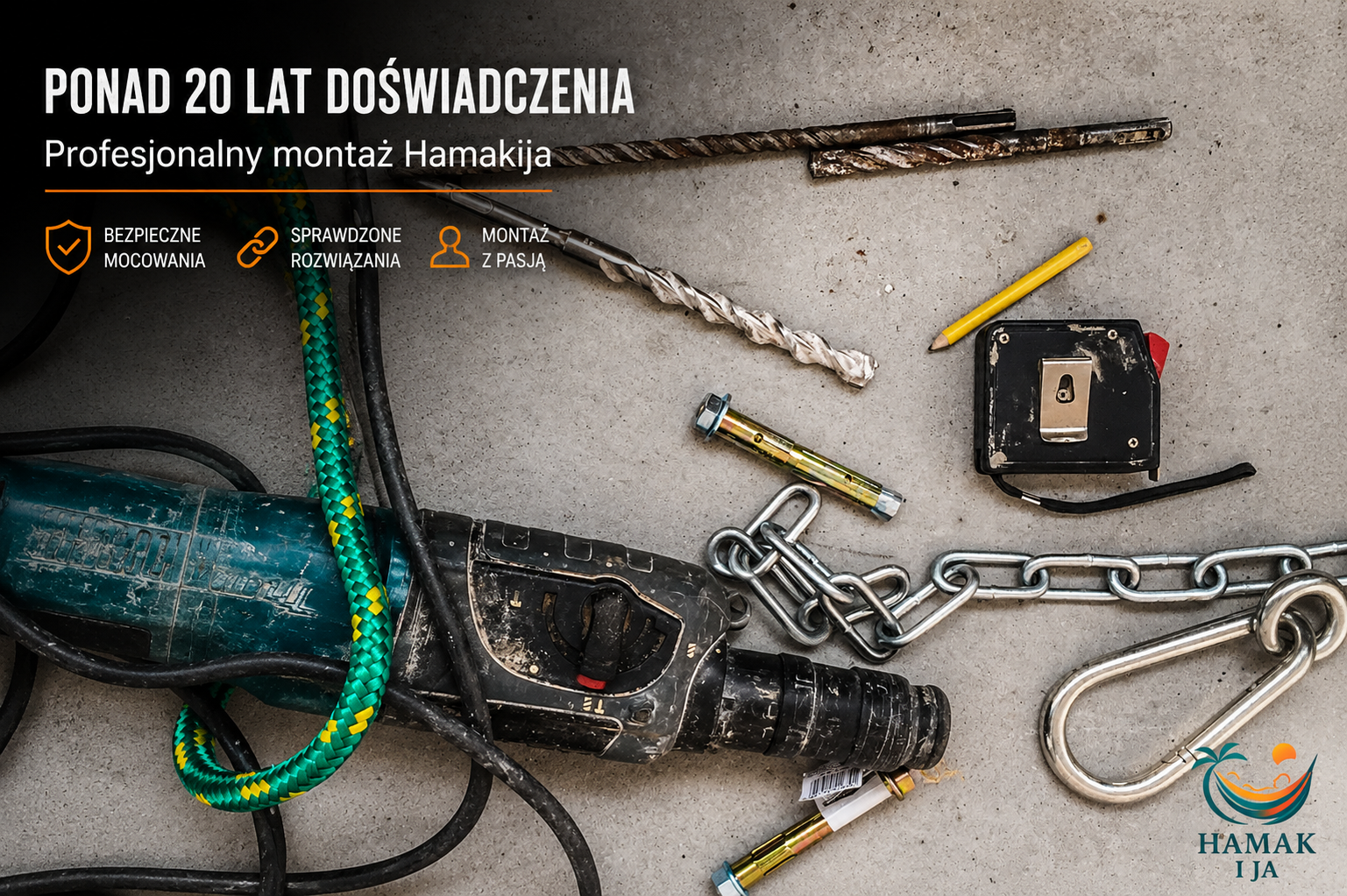 Jak zamontować hamak? Montaż hamaka w ogrodzie, domu, na balkonie i tarasie - kompletny poradnik Hamakija