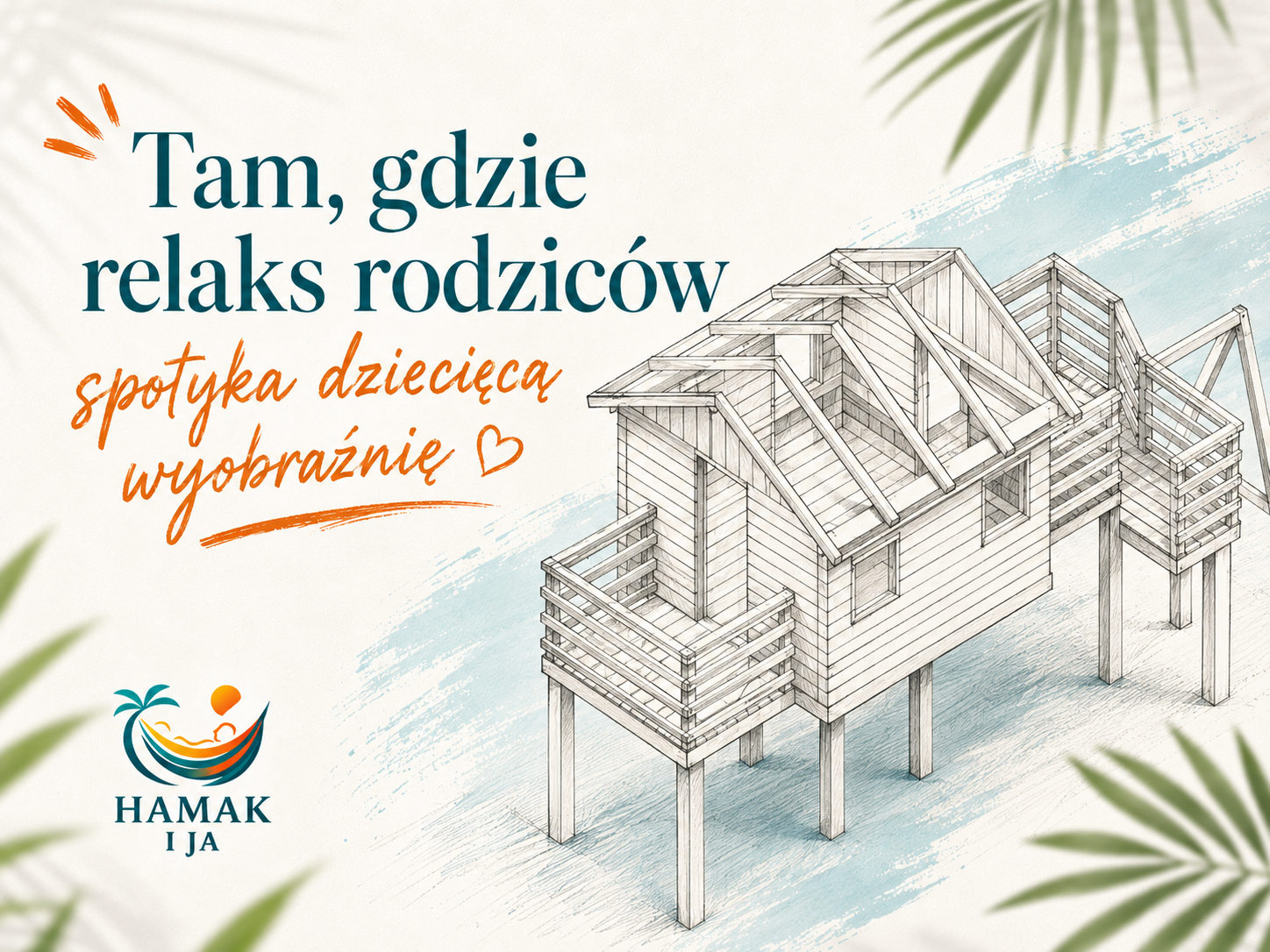 Jak zbudować domek na drzewie? Inspiracja slow life od Hamakija.pl