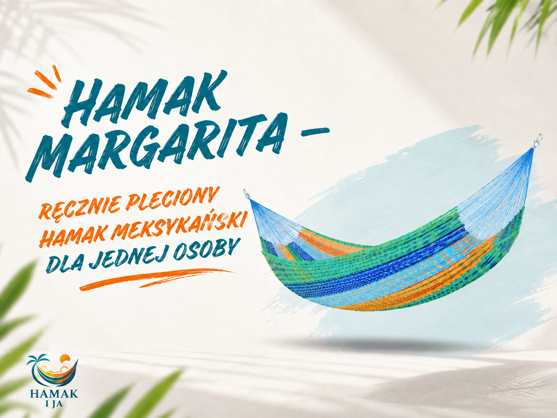 Hamak jednoosobowy na balkon, taras i do ogrodu - kiedy wybrać Margaritę?