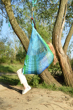 Meksykański Pleciony Fotel Hamakowy Mayo XL - nylon