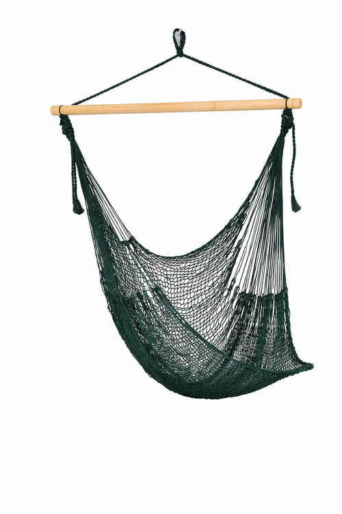 Meksykański Pleciony Fotel Hamakowy Caribe L - nylon