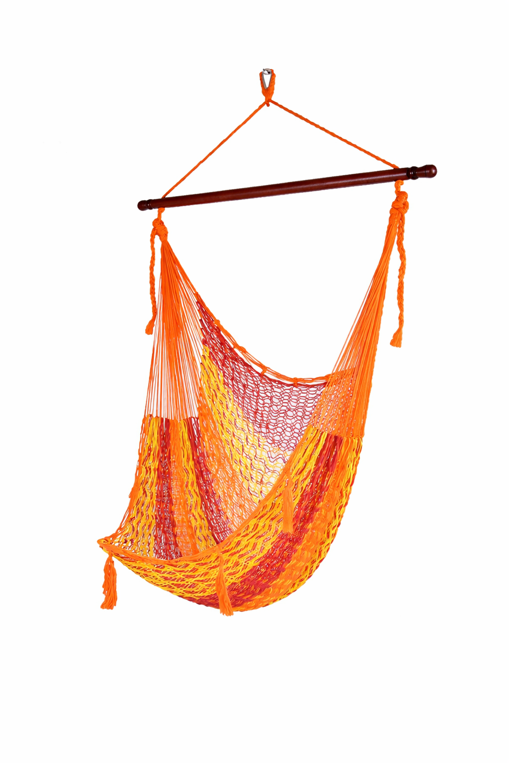 Meksykański Pleciony Fotel Hamakowy Mayo XL - nylon