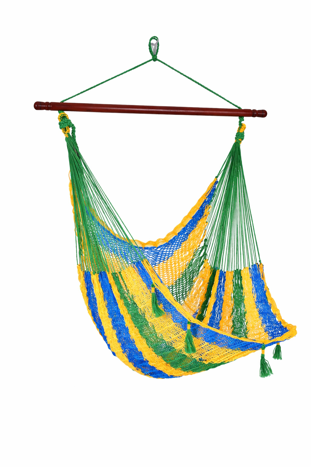 Meksykański Pleciony Fotel Hamakowy Mayo XL - nylon