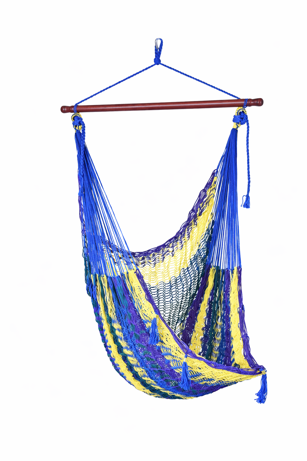 Meksykański Pleciony Fotel Hamakowy Mayo XL - nylon