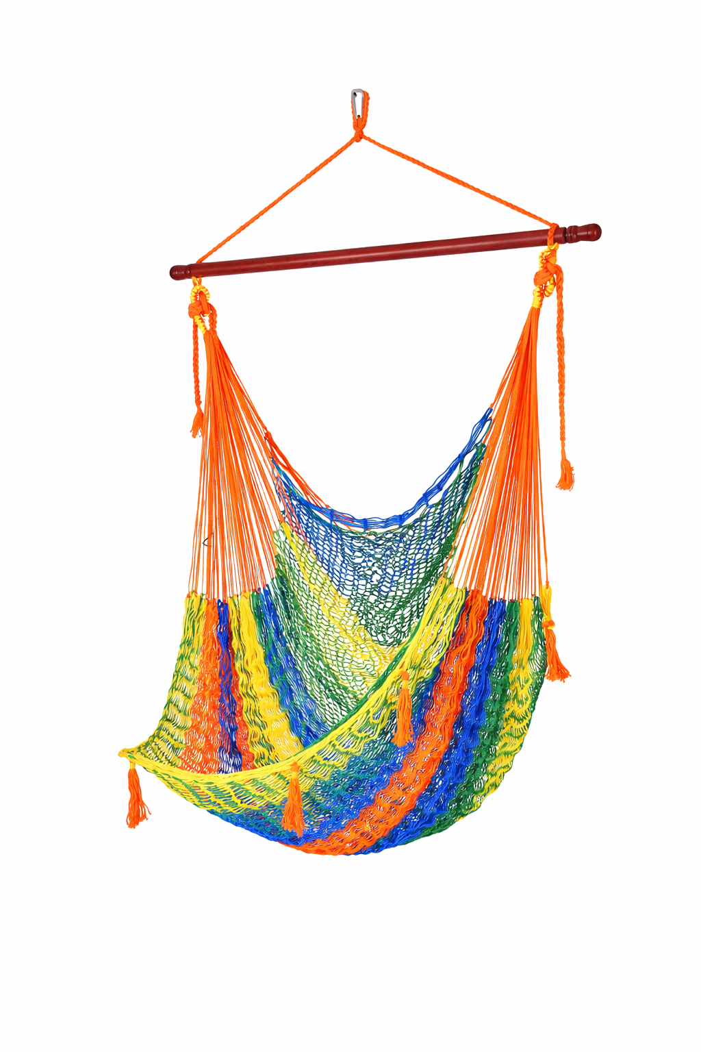 Meksykański Pleciony Fotel Hamakowy Mayo XL - nylon