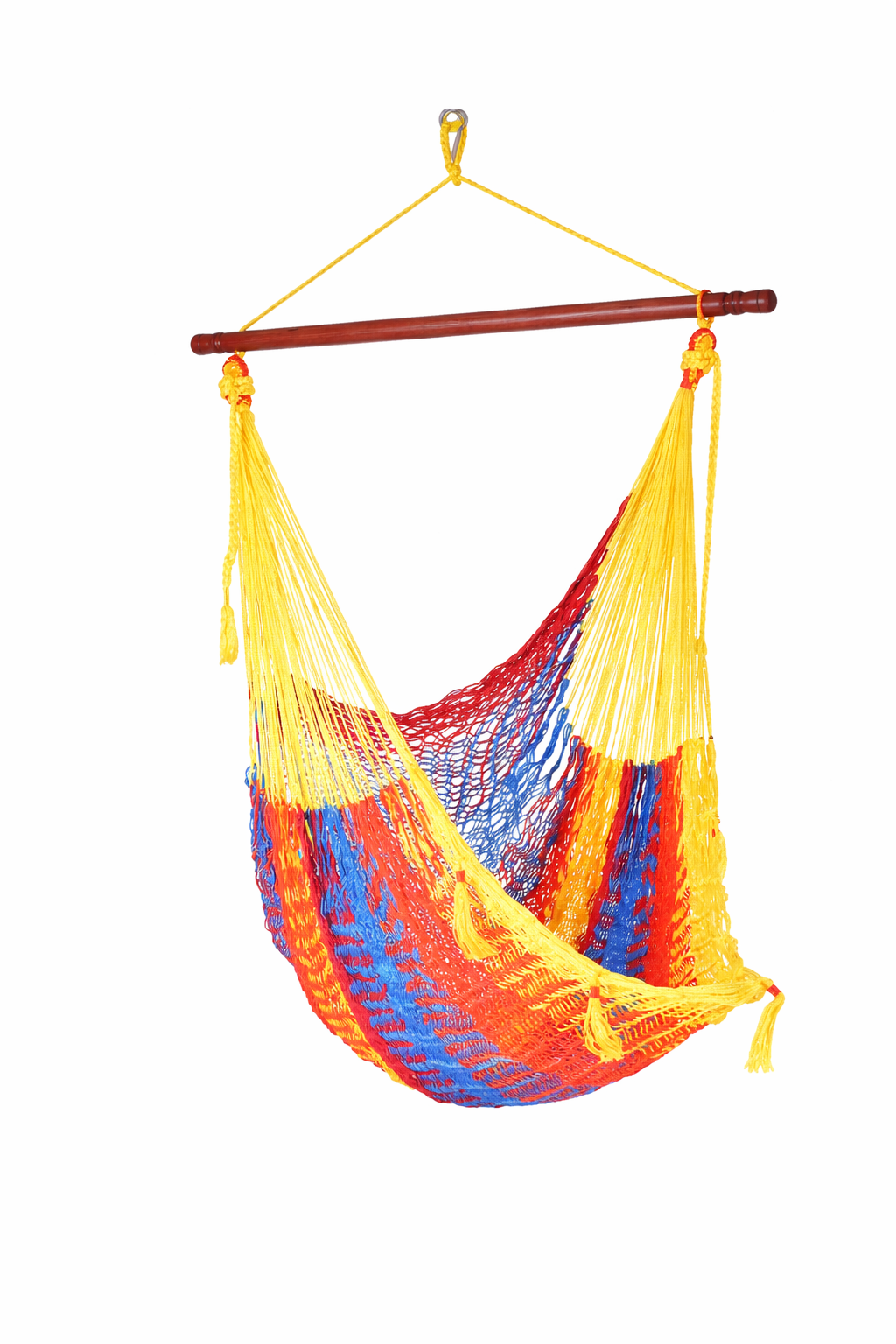 Meksykański Pleciony Fotel Hamakowy Mayo XL - nylon