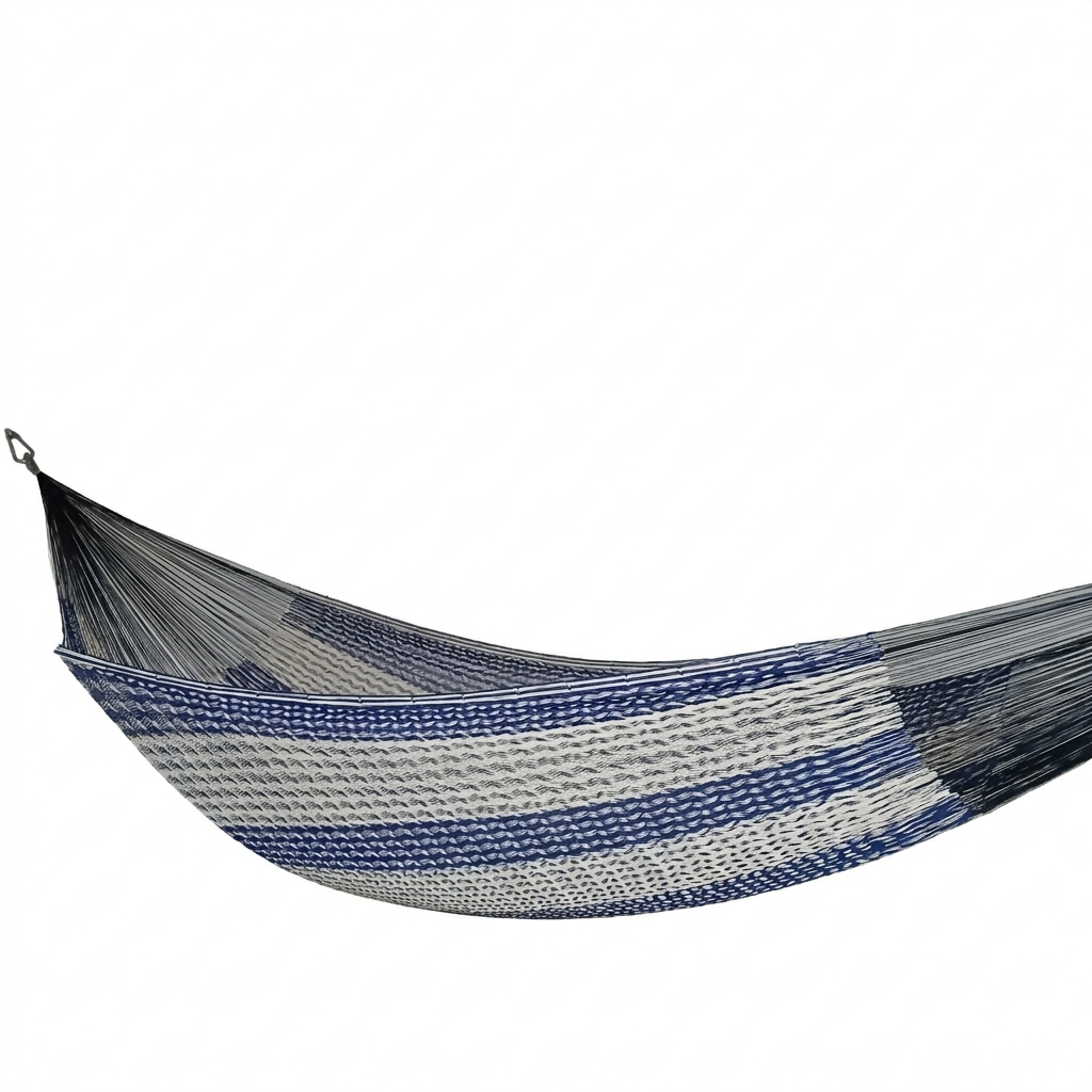 Meksykański Pleciony Hamak Playa XL bawełna - nylon