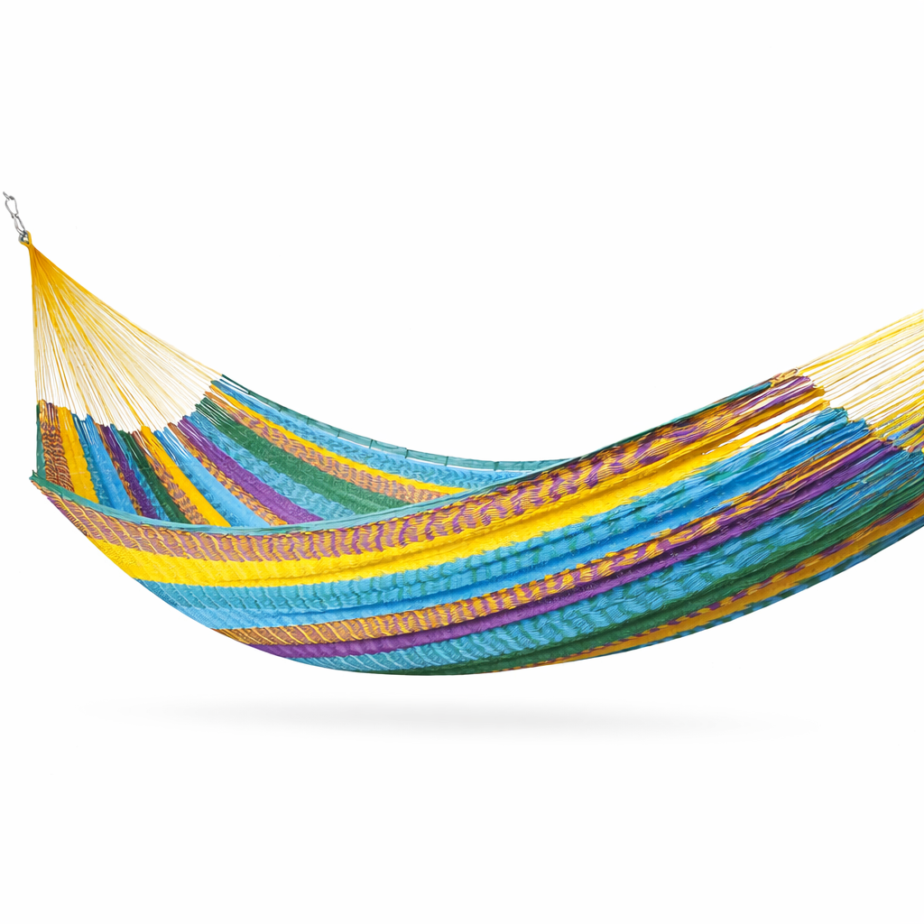 Meksykański Pleciony Hamak Margarita L -bawełna / nylon