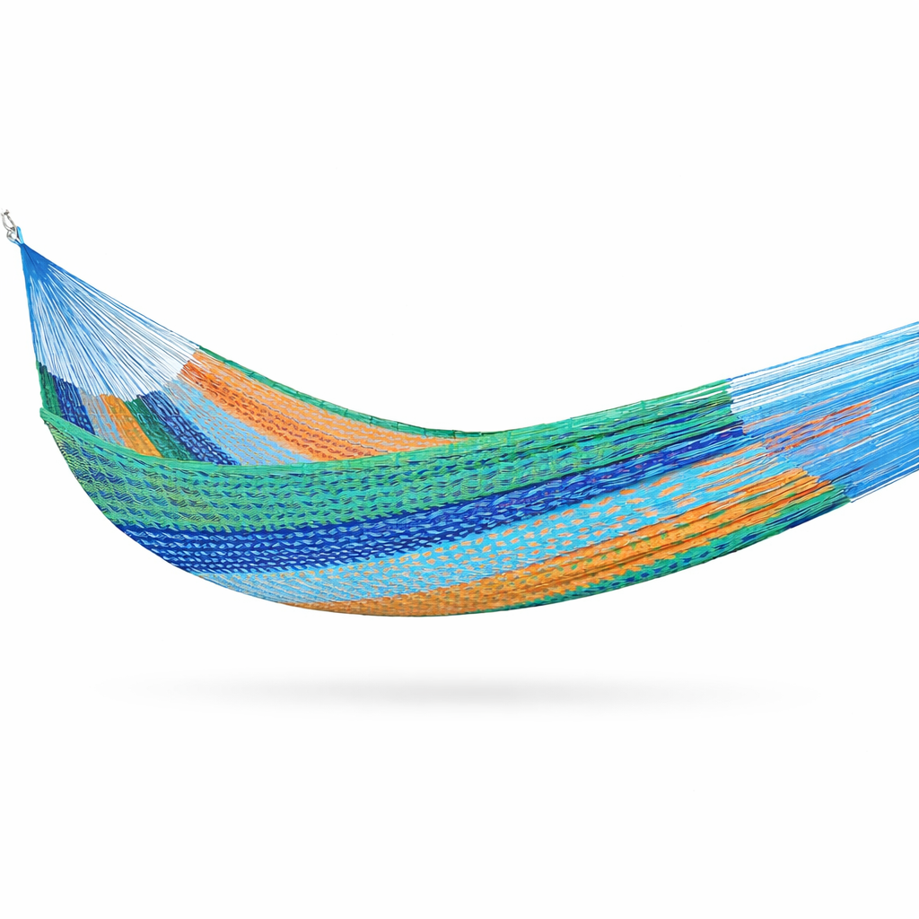 Meksykański Pleciony Hamak Margarita L -bawełna / nylon