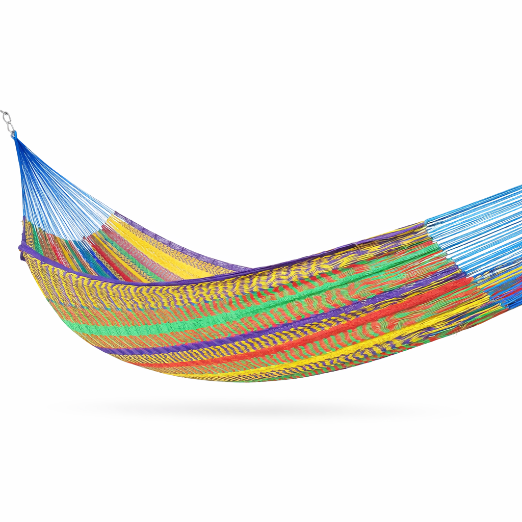 Meksykański Pleciony Hamak Margarita L -bawełna / nylon