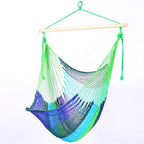 Meksykański Pleciony Fotel Hamakowy Indio L - bawełna / nylon