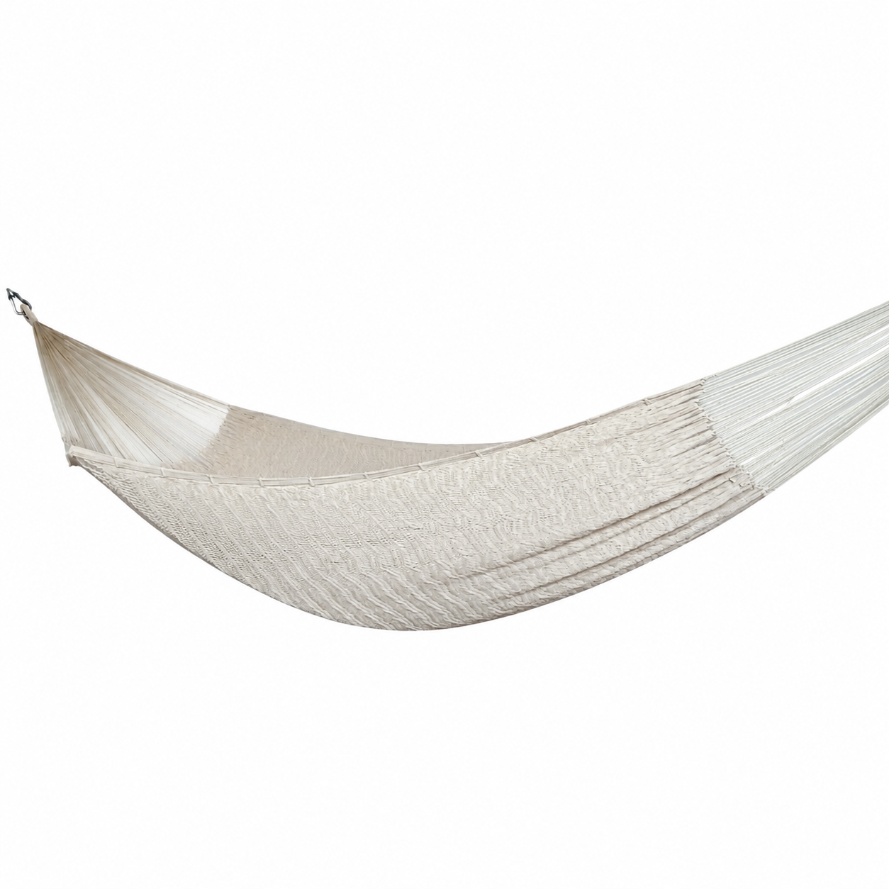 Meksykański Hamak Nube XL bawełna, nylon pleciony, gruby sznurek
