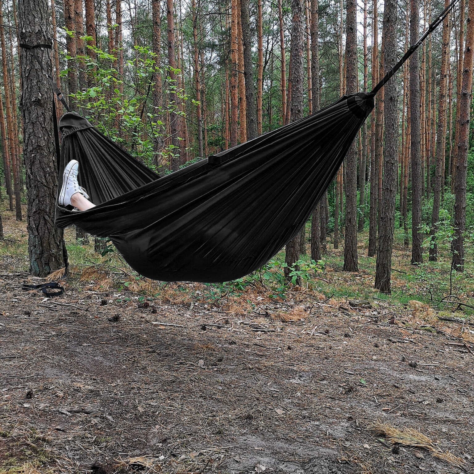 Hamak Turystyczny SUMMER CLASSIC czarny Triplander