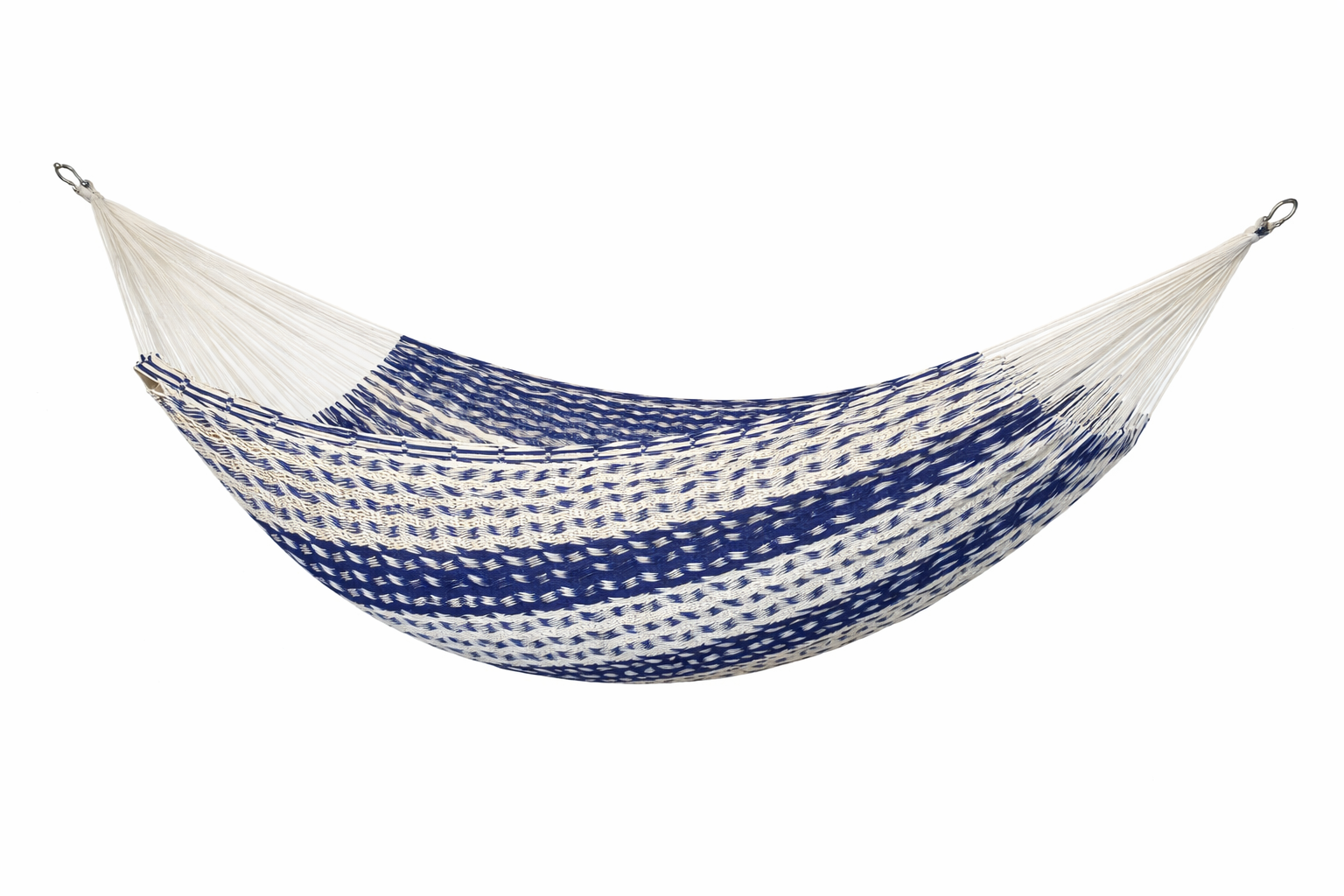 Meksykański Pleciony Hamak Tropical XXL - bawełna / nylon